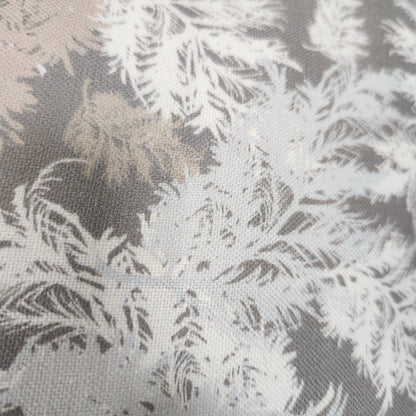 Decorative 100% Linen Pillow in Coastal Winter by Glass Muriel