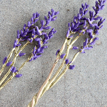 Lavender Spoon Set By Michael Michaud