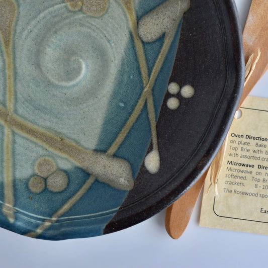 Brie Baker in Lines by Otis Pottery