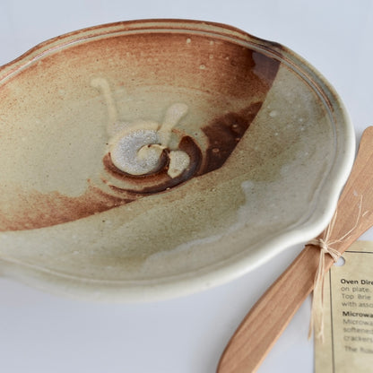 Brie Baker in Rust by Otis Pottery