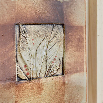 Art Tile - Leaves by Otis Pottery