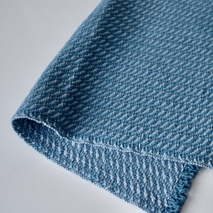Placemat in Blue and Grey by Kristina Nichols