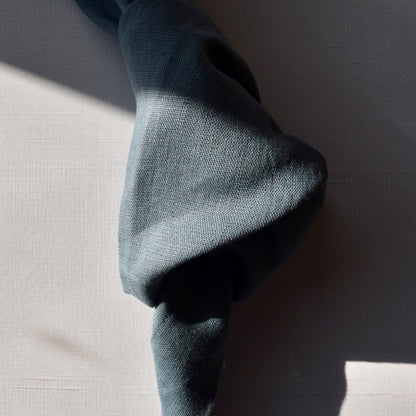 Heavyweight Linen Napkin in Eucalyptus by Rough Linen (Set of 4)