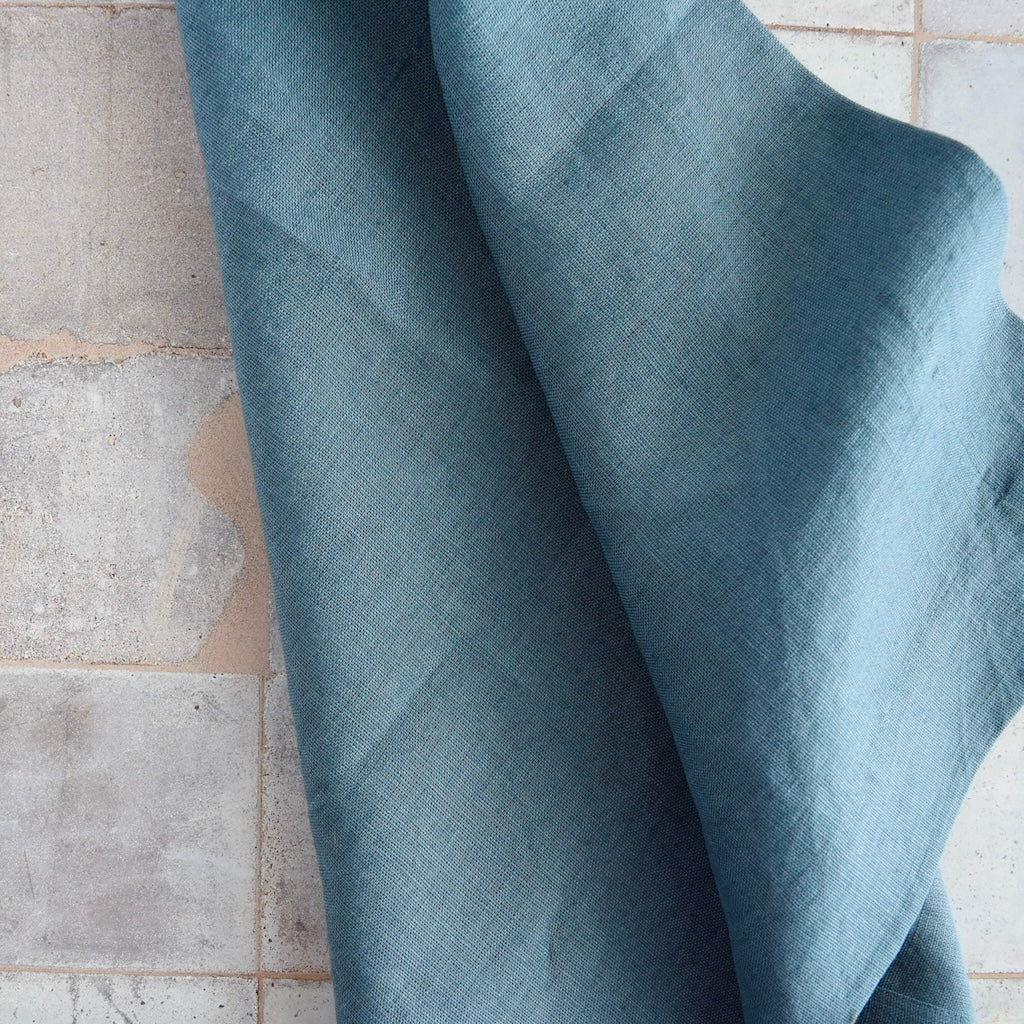 Heavyweight Linen Napkin in Eucalyptus by Rough Linen (Set of 4)