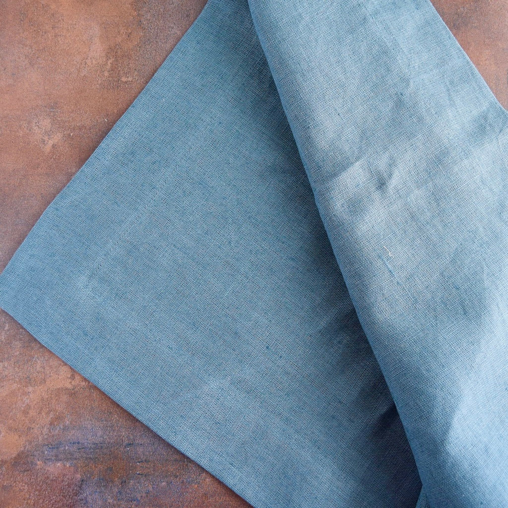 Heavyweight Linen Napkin in Eucalyptus by Rough Linen (Set of 4)