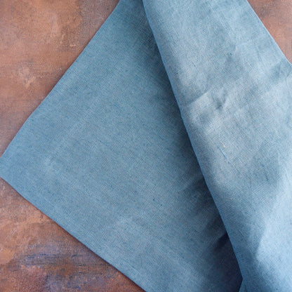 Heavyweight Linen Napkin in Eucalyptus by Rough Linen (Set of 4)