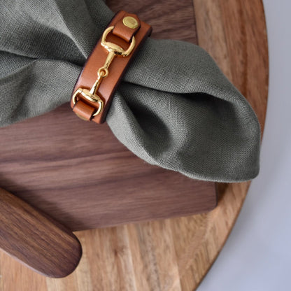 The Horsebit Napkin Ring (Set of 4)