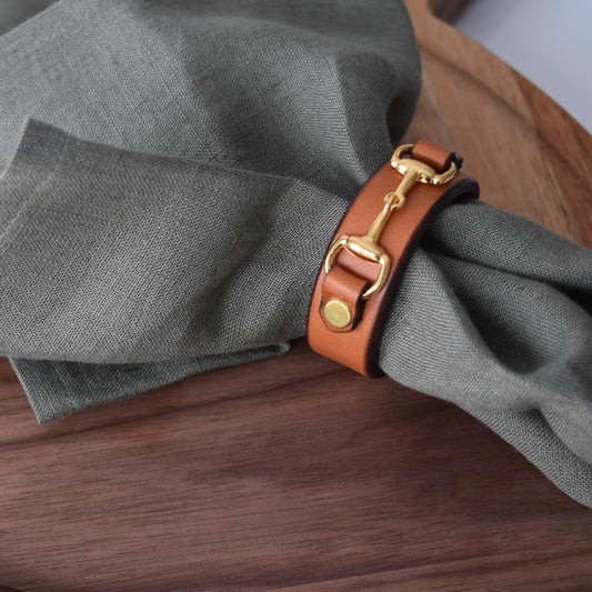 The Horsebit Napkin Ring (Set of 4)