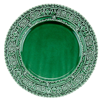 Renaissance Italian Green Charger by Arte Italica & Crown Linen Designs