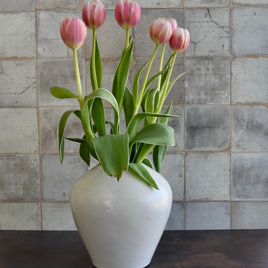 Stoneware Vase by Convivial