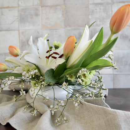 Stoneware Ikebana Vase by Convivial
