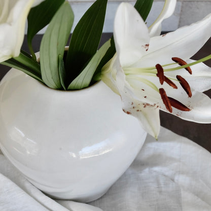 Stoneware Vase by Convivial