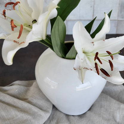Stoneware Vase by Convivial