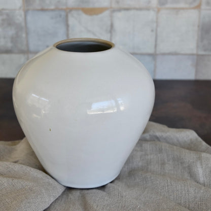 Stoneware Vase by Convivial
