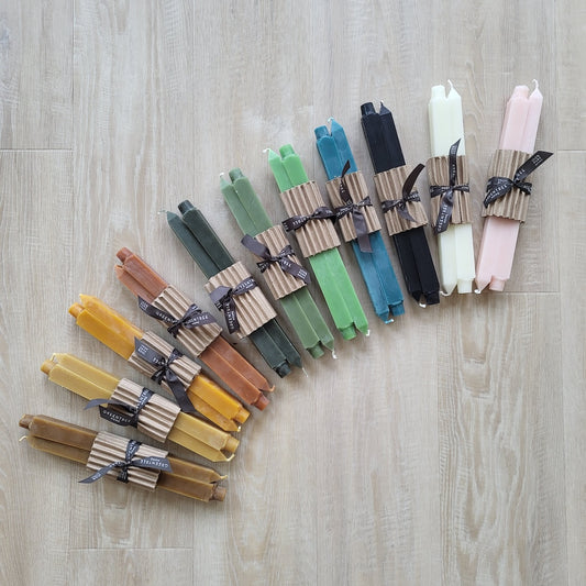 12" Square Taper Candles by Greentree Home Candle