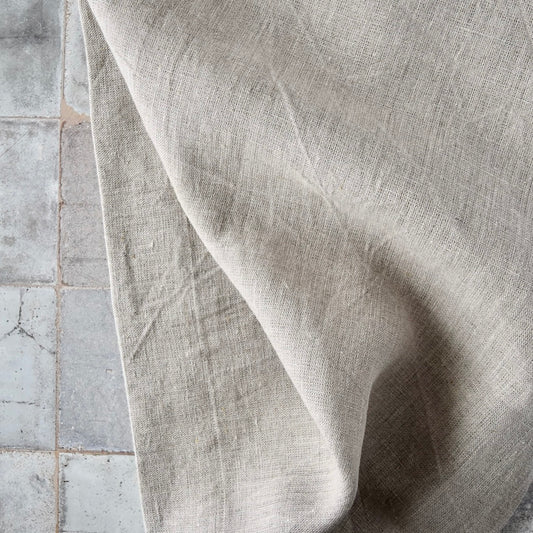 Heavyweight Linen Napkin in Natural by Rough Linen (Set of 4)