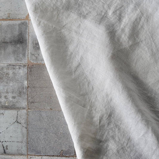 Heavyweight Linen Napkin in Off White by Rough Linen (Set of 4)