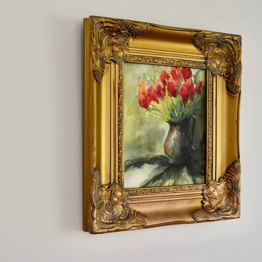Floral Art "Vibrant Tulips" Original by Melissa Anne Smith