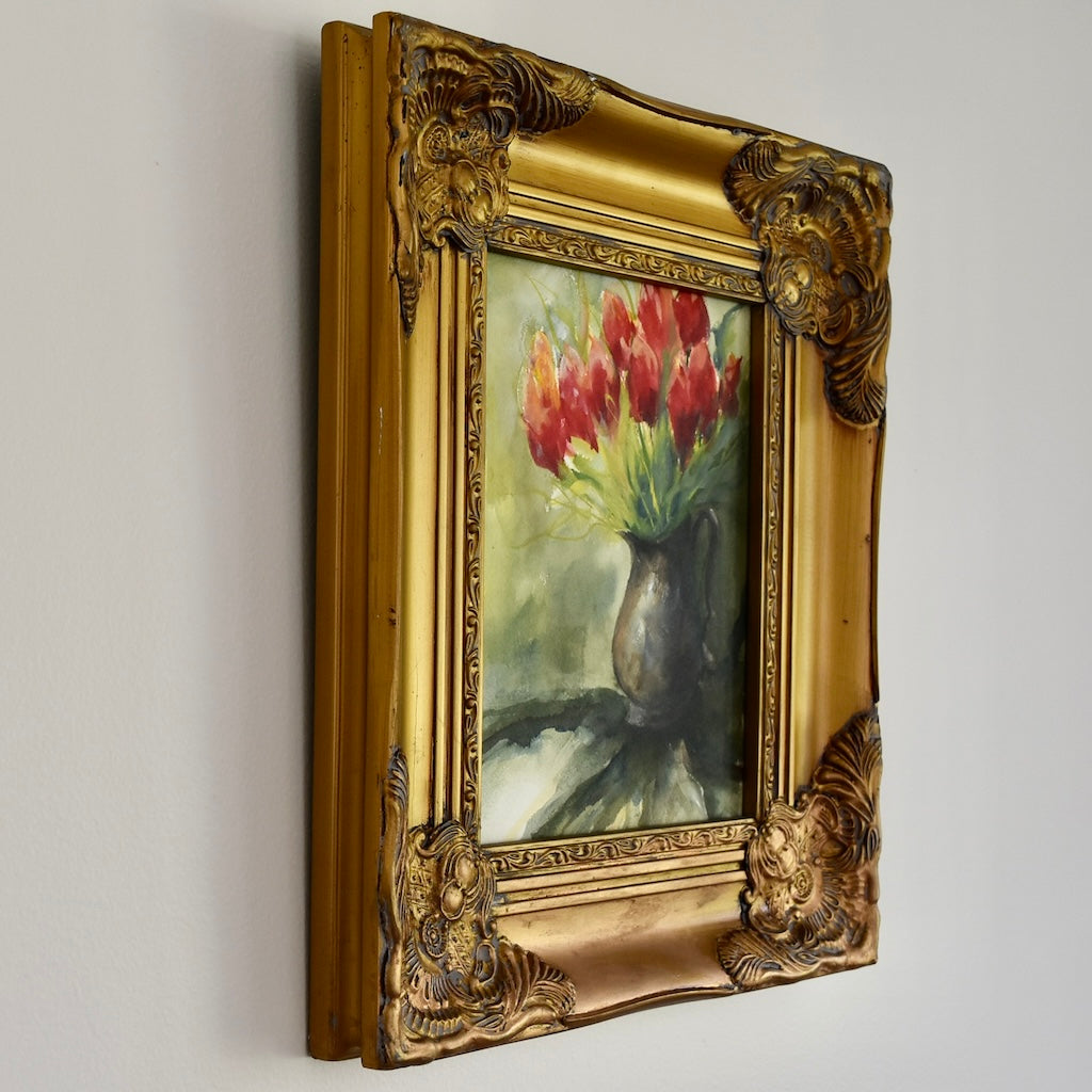 Floral Art "Vibrant Tulips" Original by Melissa Anne Smith