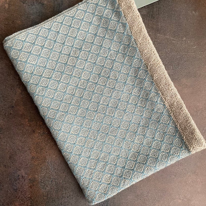 Cotton Tea Towel / Hand Towel Baby Blue by Kristina Nichols